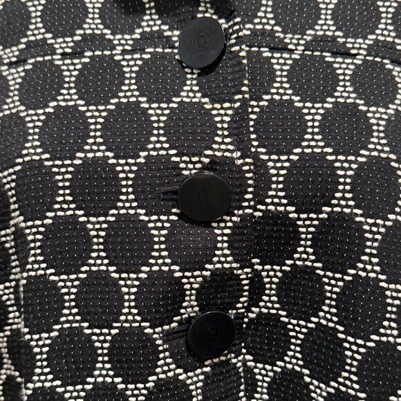 Coldwater Creek Textured Circle Print Jacket – Size 18 - Picture 3 of 8